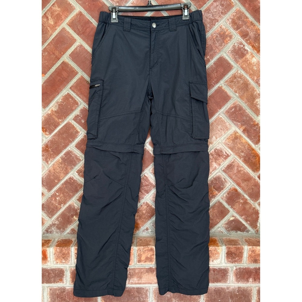 Columbia Men's Silver Ridge Convertible Hiking Pants 30x32 Black Omni Shade UPF